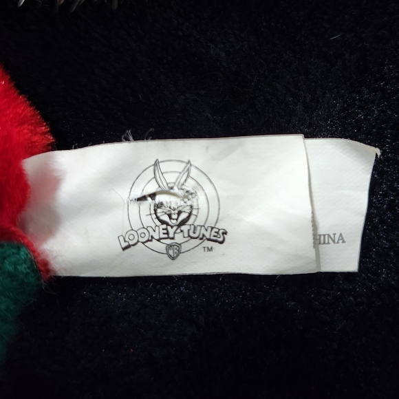 Vintage Sylvester The Cat Christmas Stocking Plush Looney Tunes 1997 Warner Bros - Picture 5 of 6
